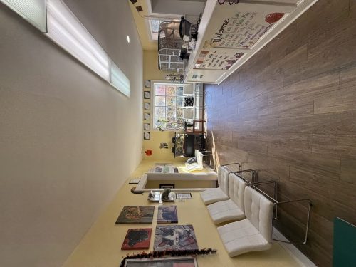A bright, welcoming space where pets and their families can relax before appointments